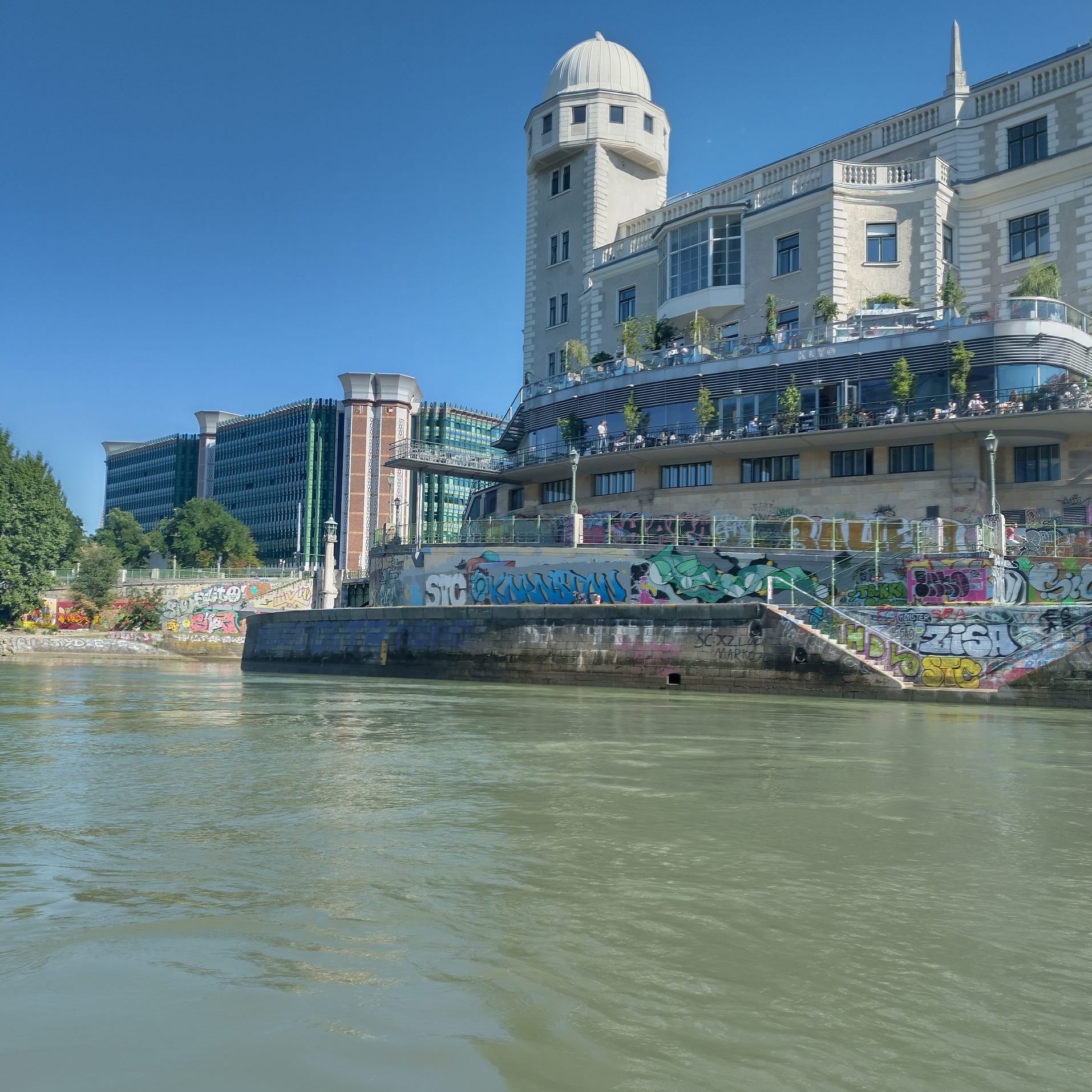 Kajaktour Donaukanal Wien